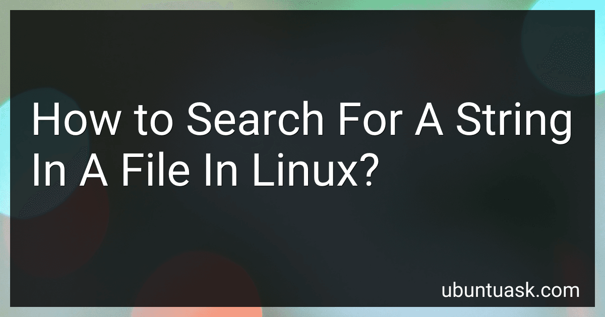 How to Search For A String In A File In Linux? image