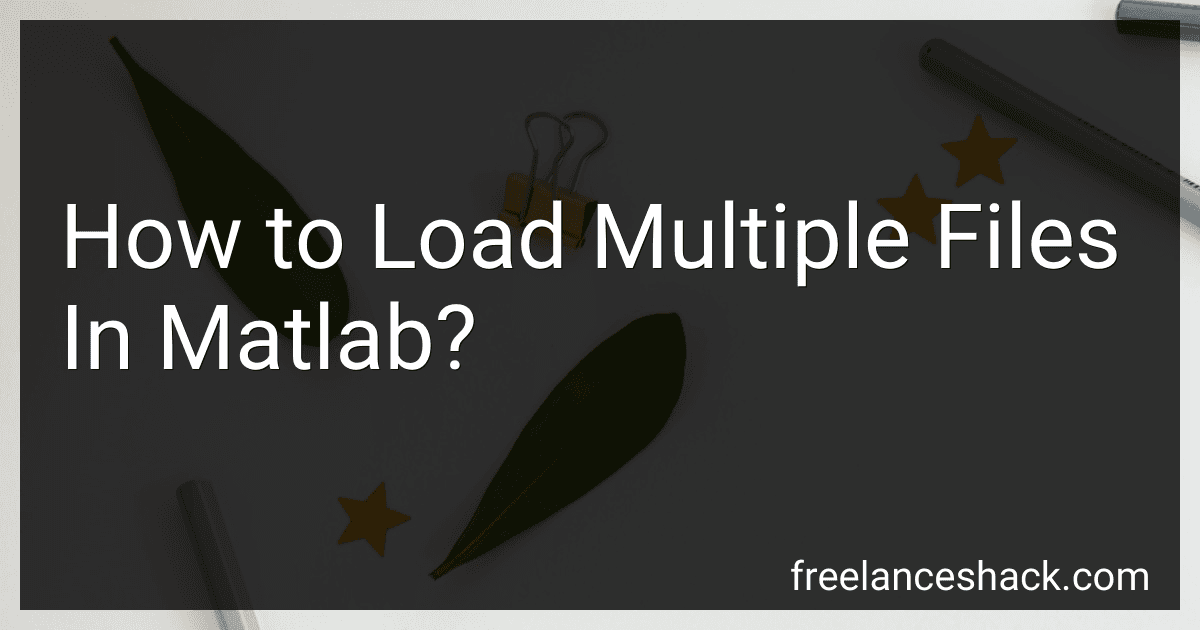 How to Load Multiple Files In Matlab? image