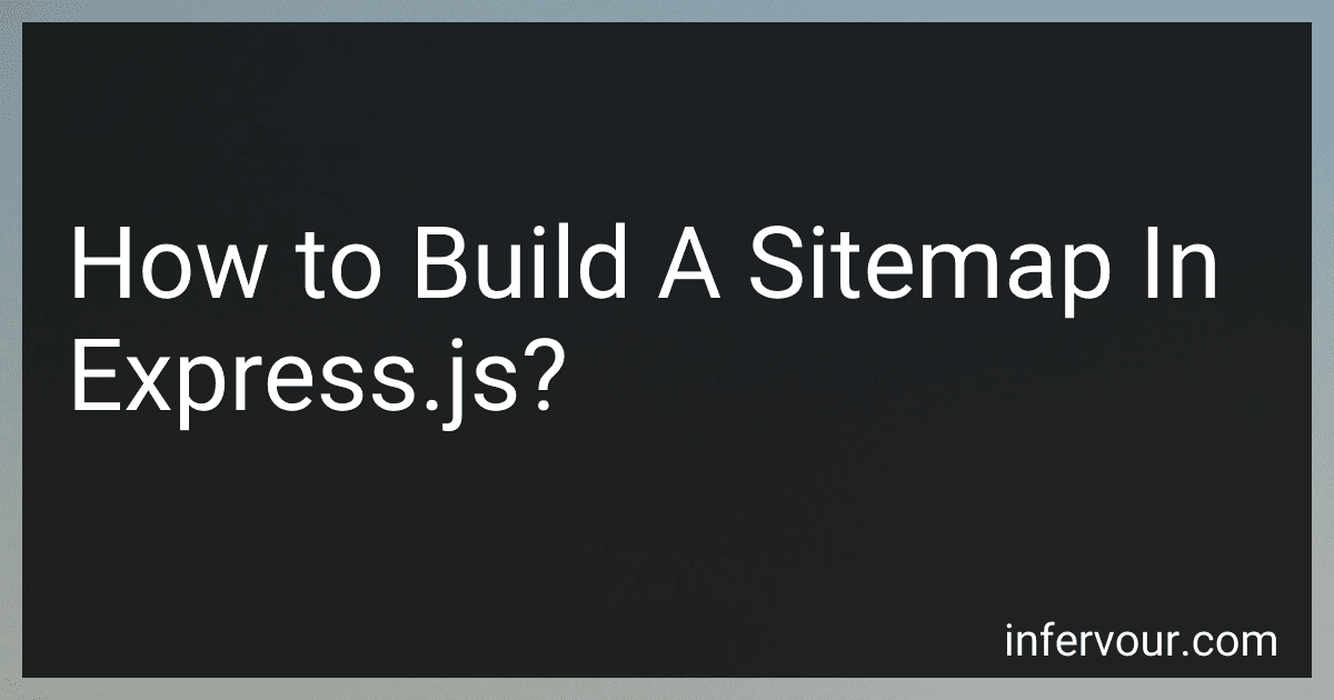 How to Build A Sitemap In Express.js? image