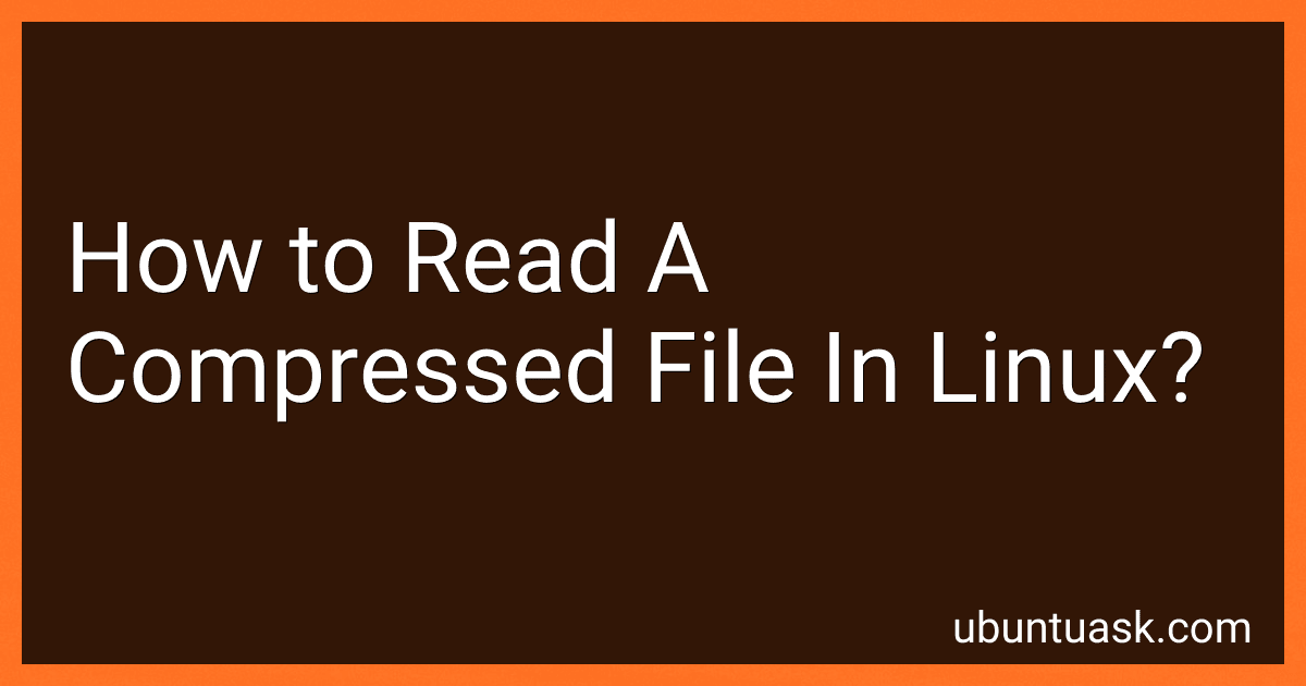 How to Read A Compressed File In Linux? image