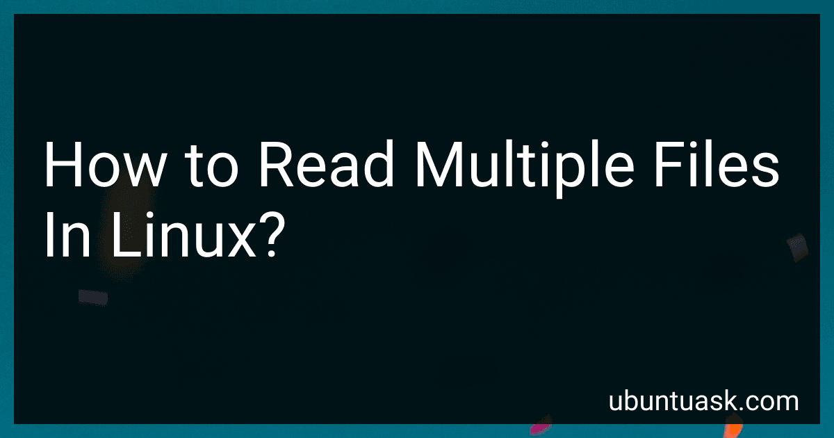 How to Read Multiple Files In Linux? image