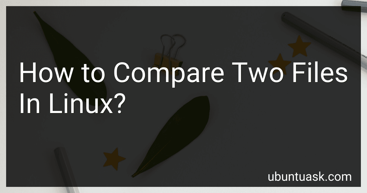 How to Compare Two Files In Linux? image