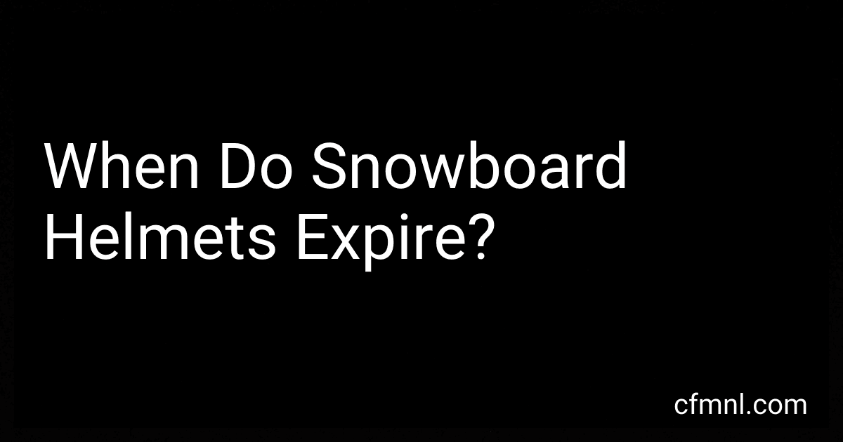 When Do Snowboard Helmets Expire? preview