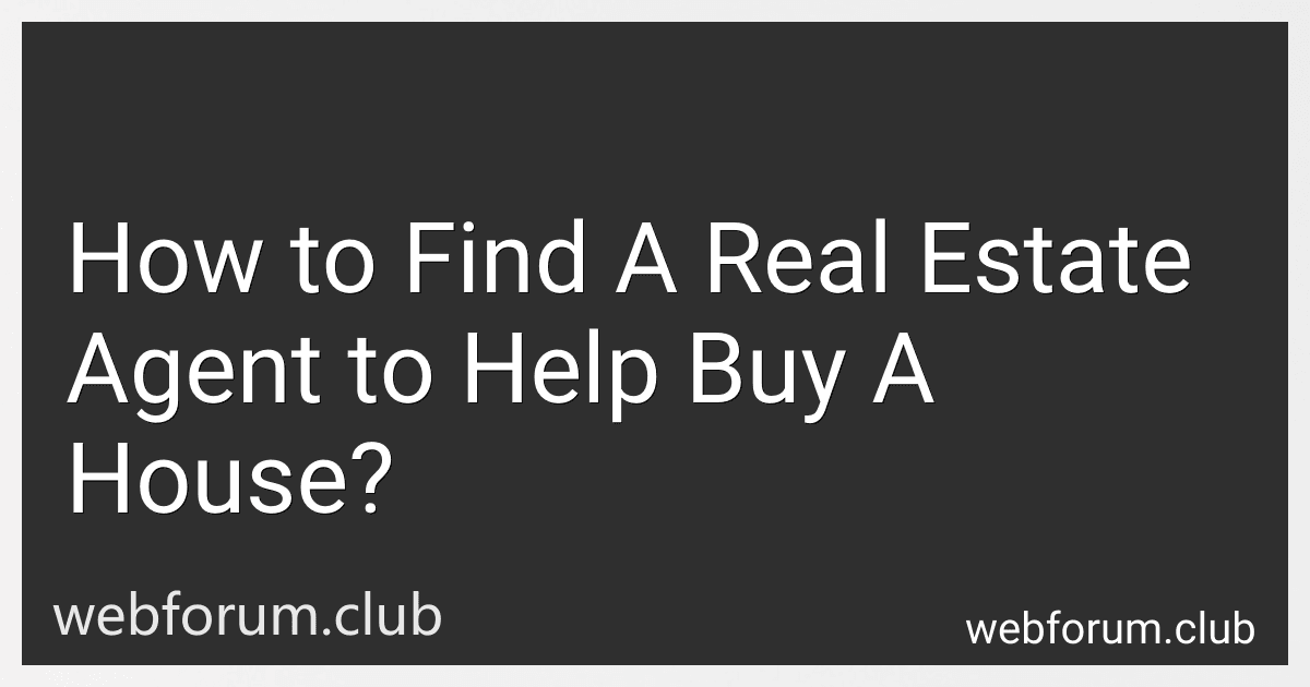 How to Find A Real Estate Agent to Help Buy A House? image
