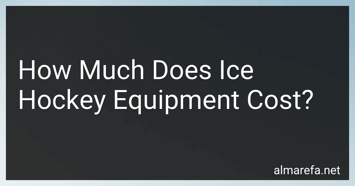 How Much Does Ice Hockey Equipment Cost? image