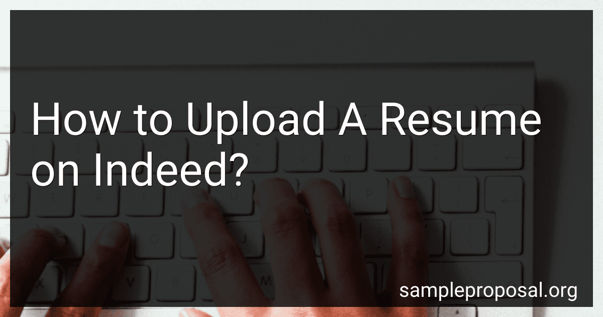 How to Upload A Resume on Indeed? image