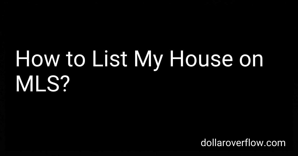 How to List My House on MLS? image