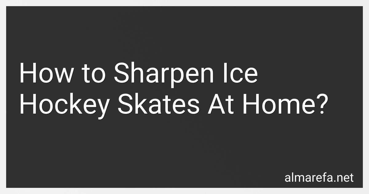 How to Sharpen Ice Hockey Skates At Home? image