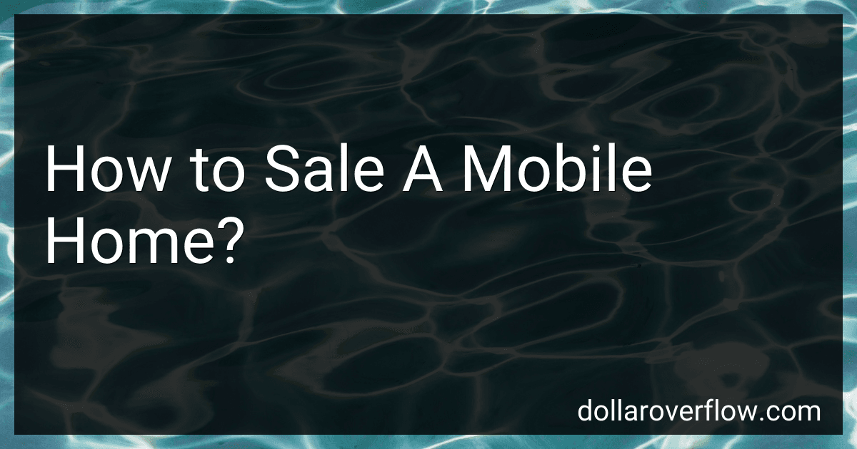 How to Sale A Mobile Home? image