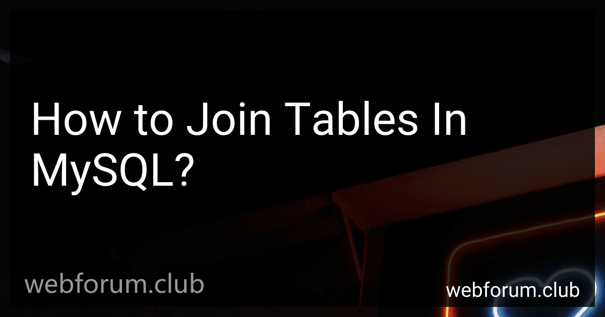 How to Join Tables In MySQL? image