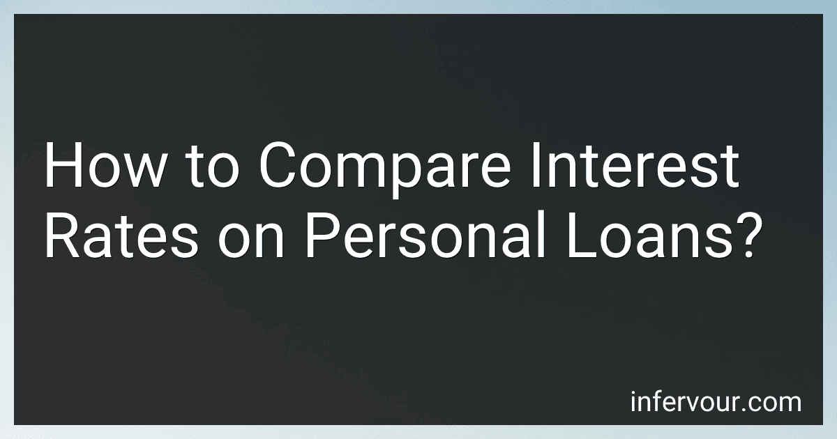 How to Compare Interest Rates on Personal Loans? image