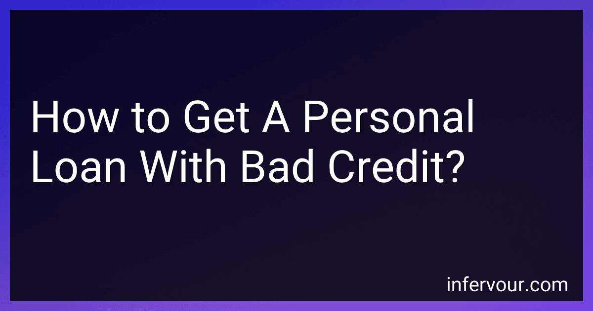 How to Get A Personal Loan With Bad Credit? image