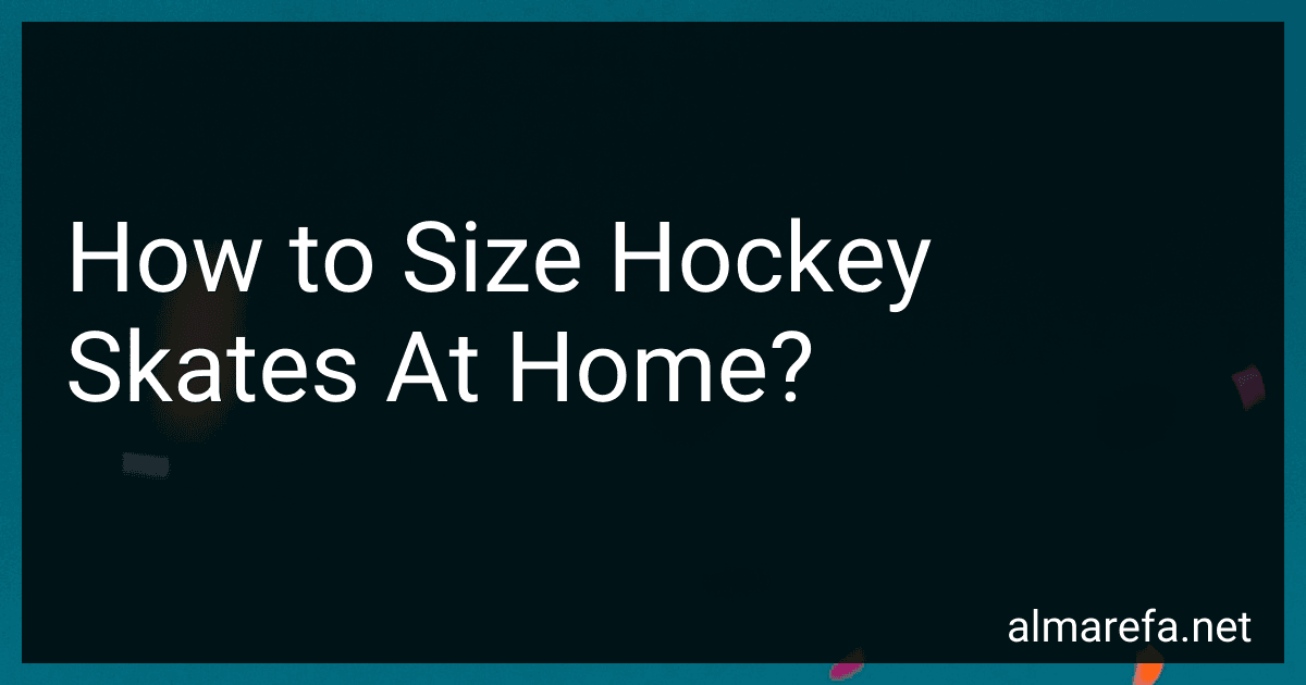 How to Size Hockey Skates At Home? image