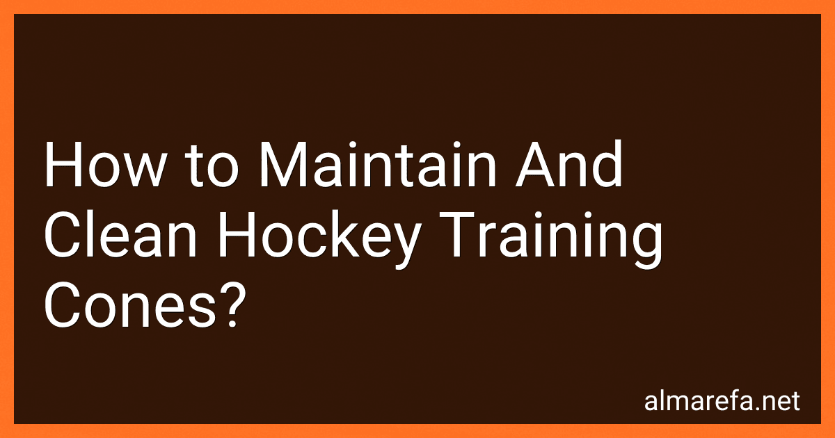 How to Maintain And Clean Hockey Training Cones? image