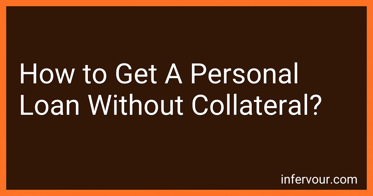 How to Get A Personal Loan Without Collateral? image