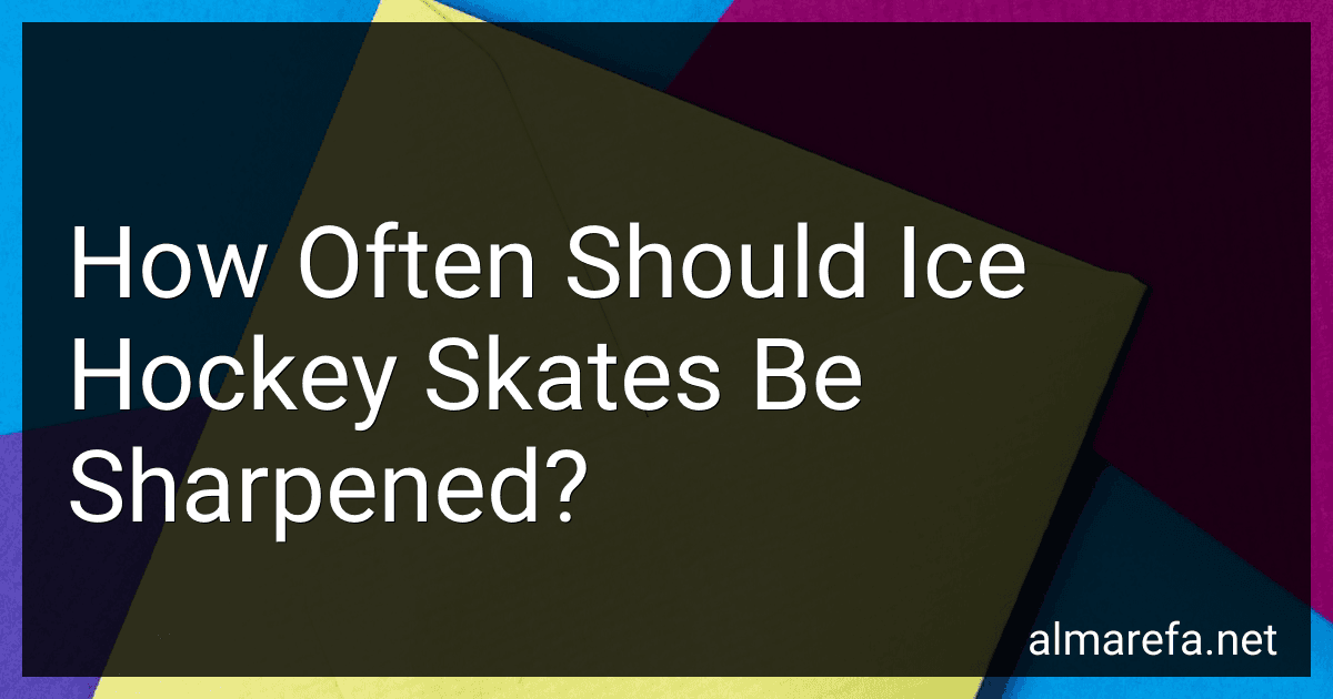 How Often Should Ice Hockey Skates Be Sharpened? image