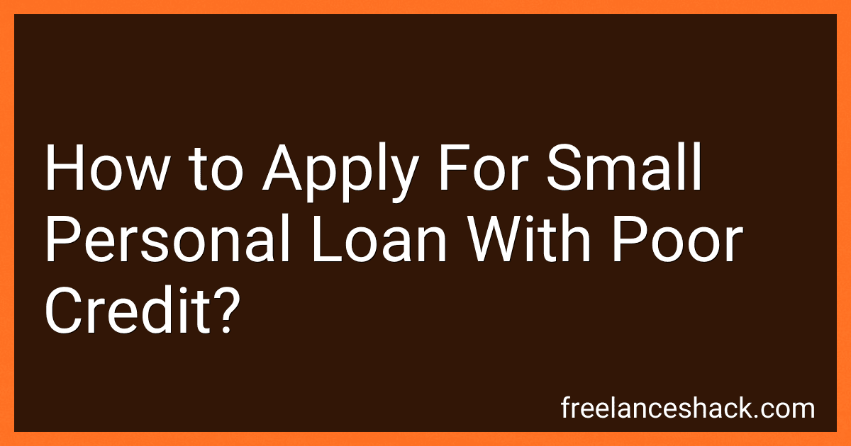 How to Apply For Small Personal Loan With Poor Credit? preview