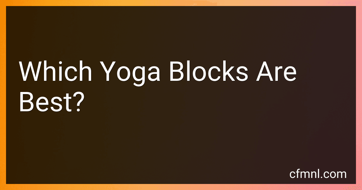 Which Yoga Blocks Are Best? preview
