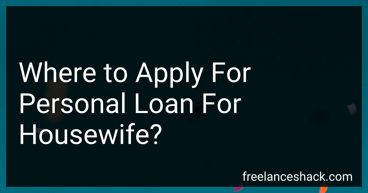 Where to Apply For Personal Loan For Housewife? preview