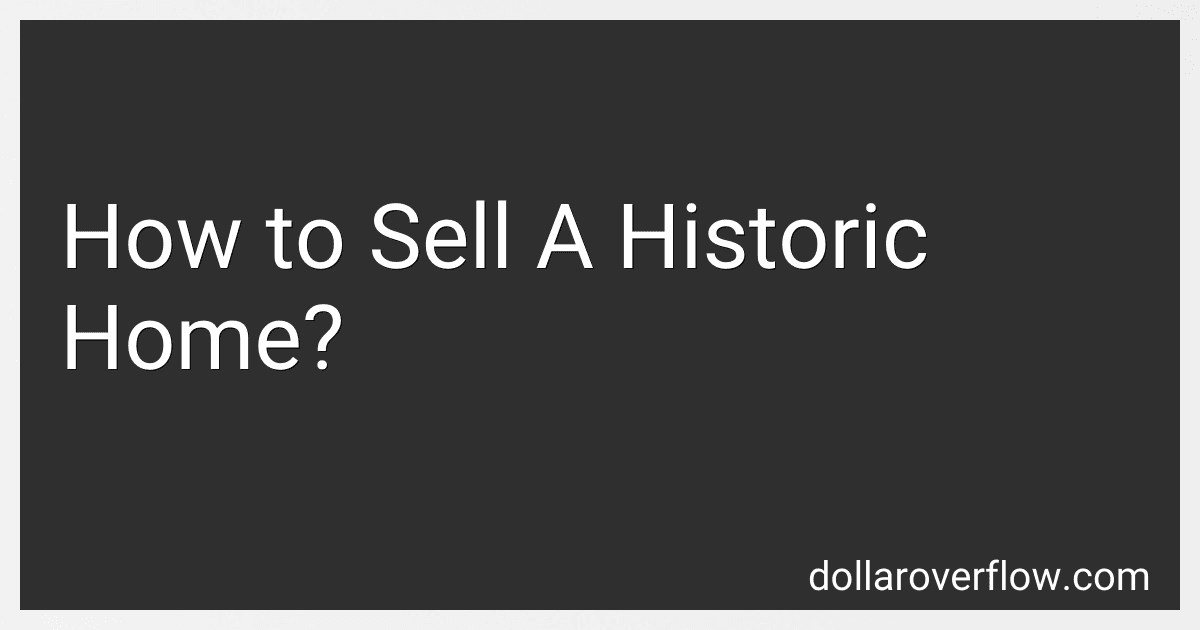 How to Sell A Historic Home? image