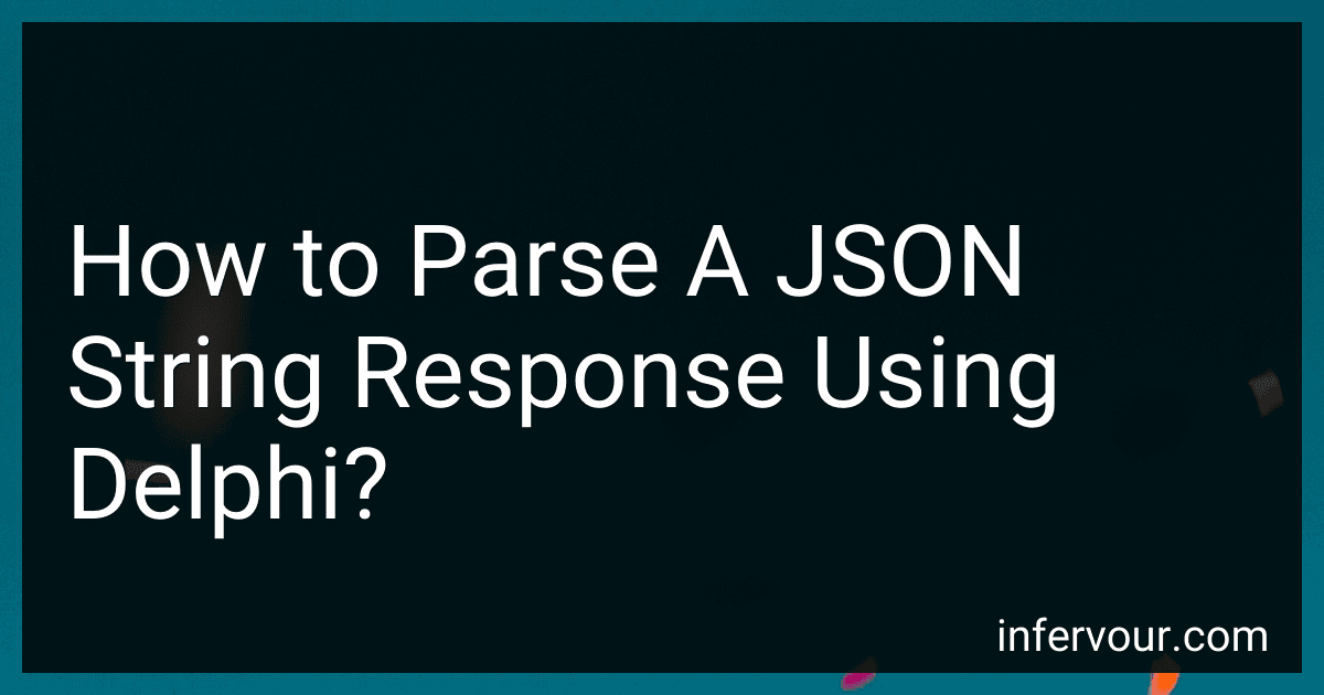 How to Parse A JSON String Response Using Delphi? image