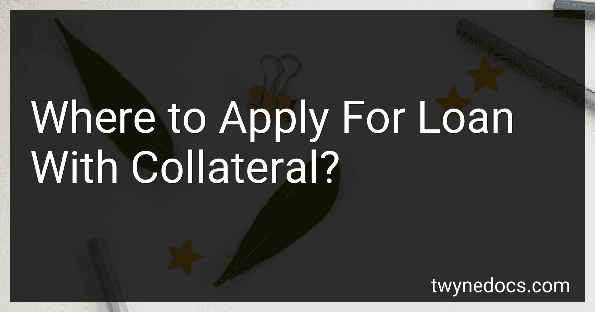Where to Apply For Loan With Collateral? image