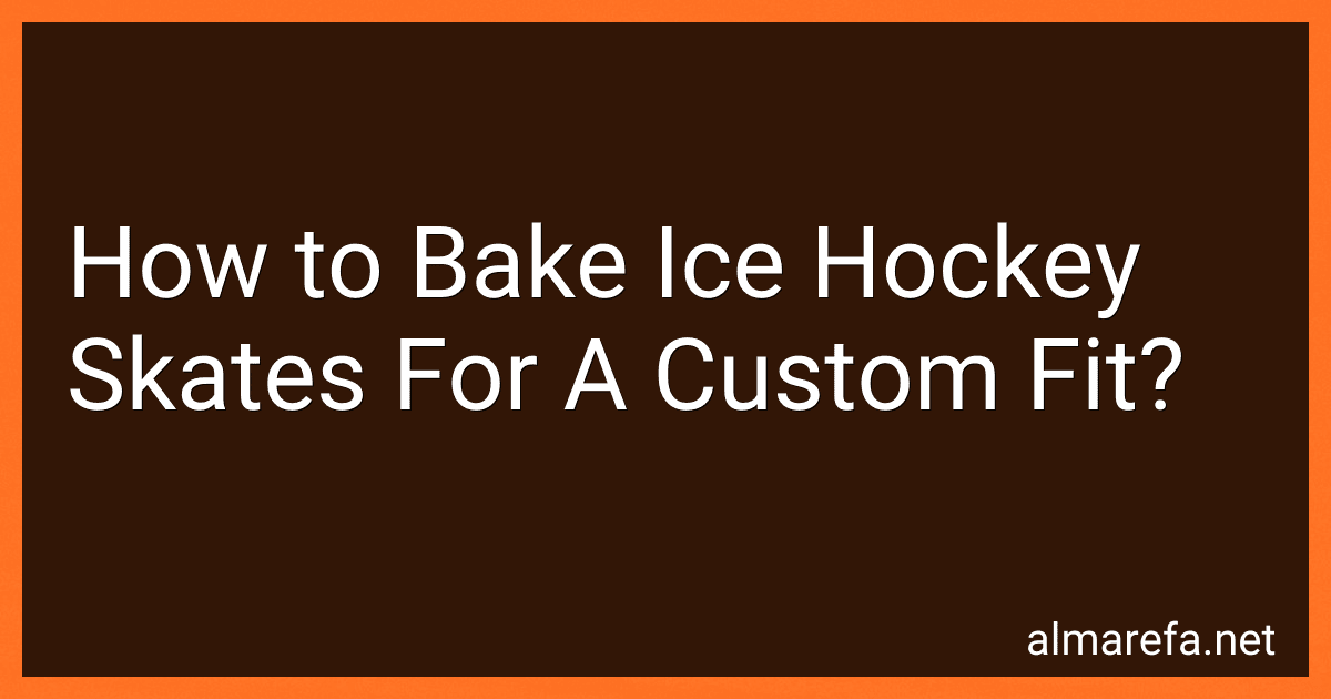 How to Bake Ice Hockey Skates For A Custom Fit? image