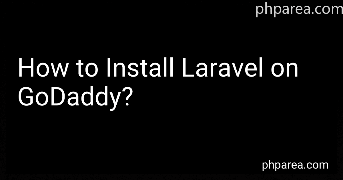 How to Install Laravel on GoDaddy? image