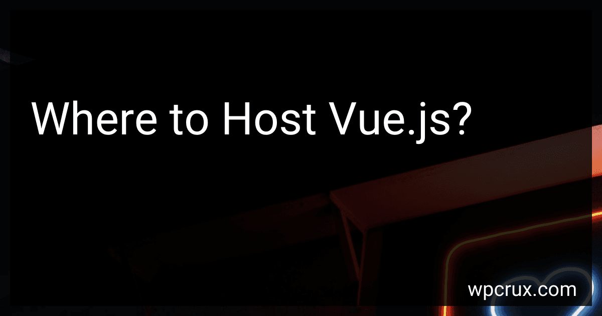 Where to Host Vue.js? image