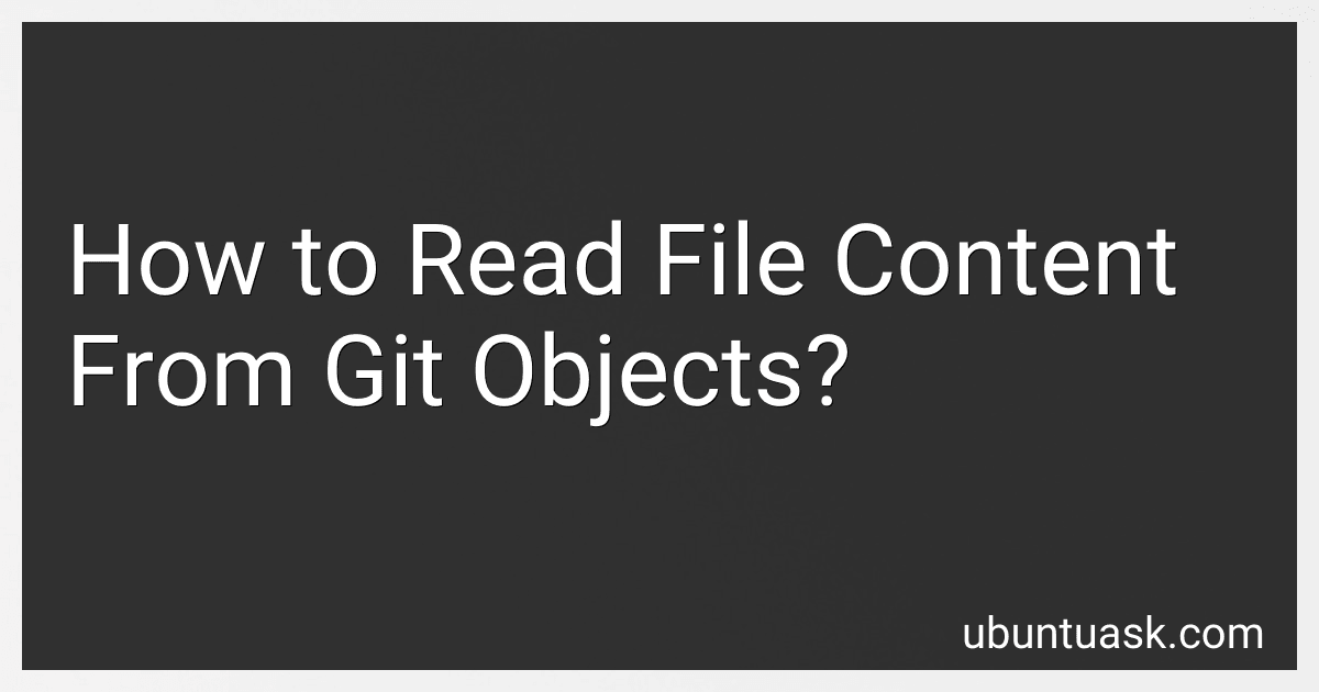 How to Read File Content From Git Objects? image