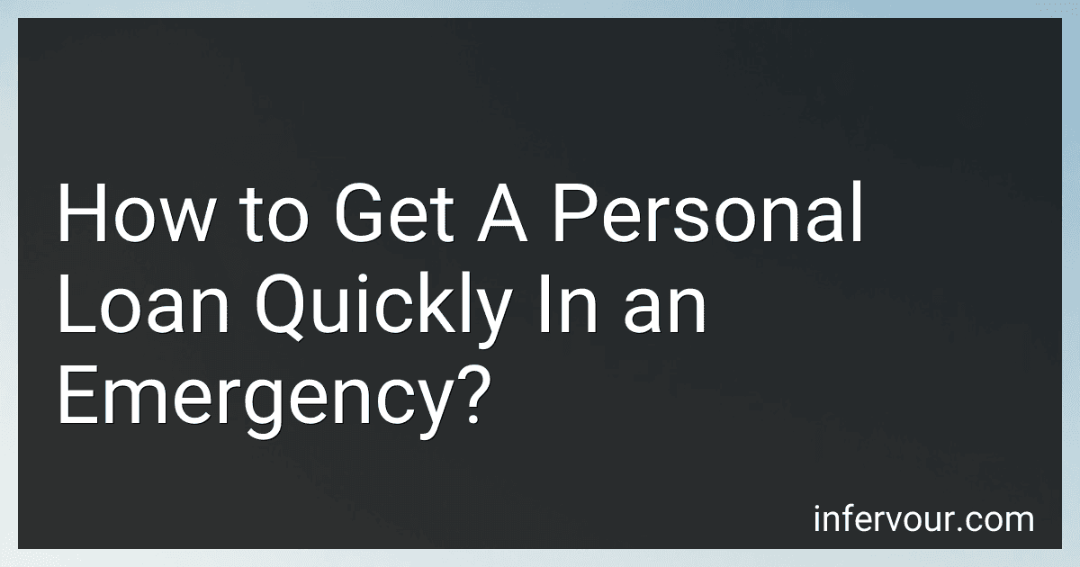How to Get A Personal Loan Quickly In an Emergency? image