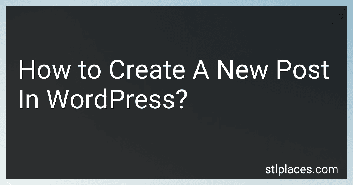 How to Create A New Post In WordPress? preview