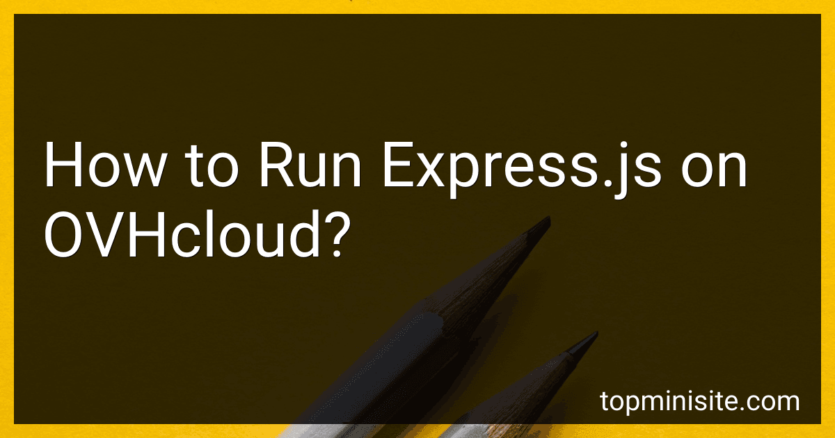 How to Run Express.js on OVHcloud? image