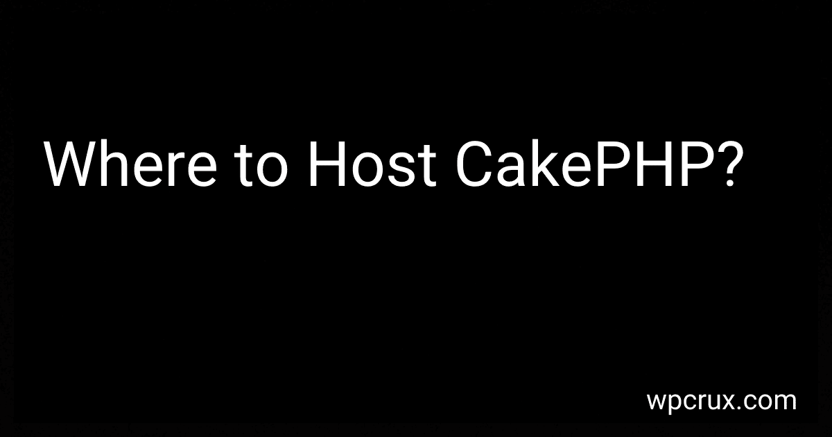 Where to Host CakePHP? image