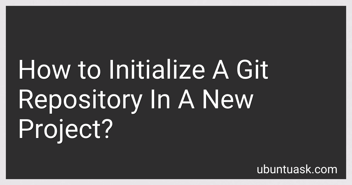How to Initialize A Git Repository In A New Project? image