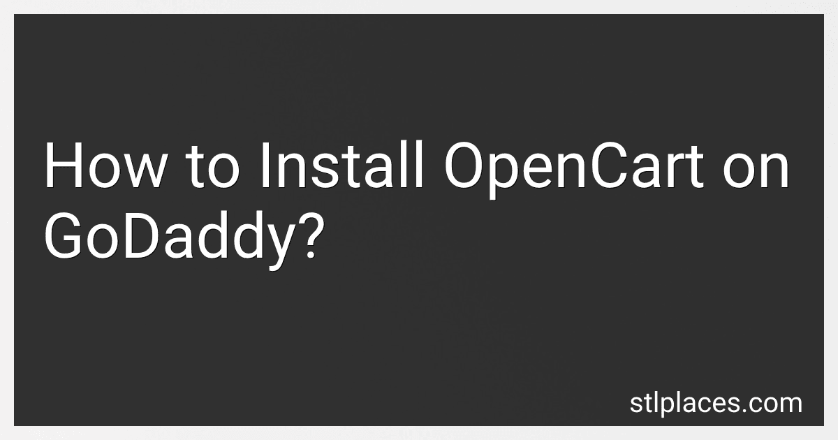How to Install OpenCart on GoDaddy? preview