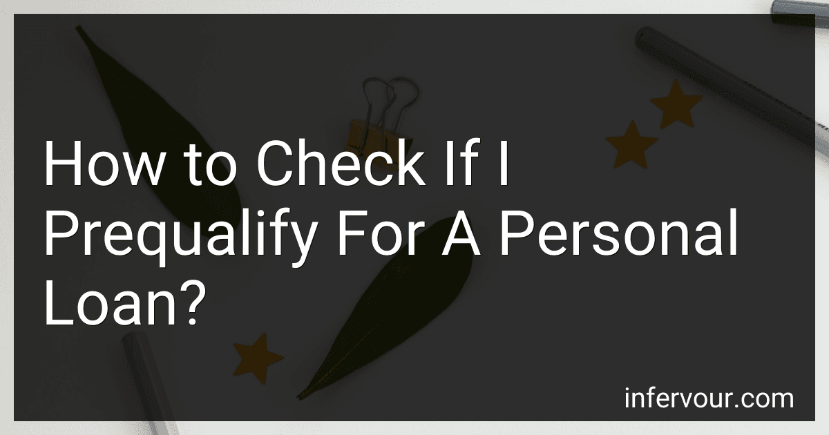 How to Check If I Prequalify For A Personal Loan? image