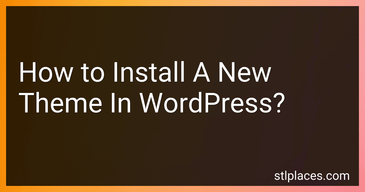How to Install A New Theme In WordPress? image