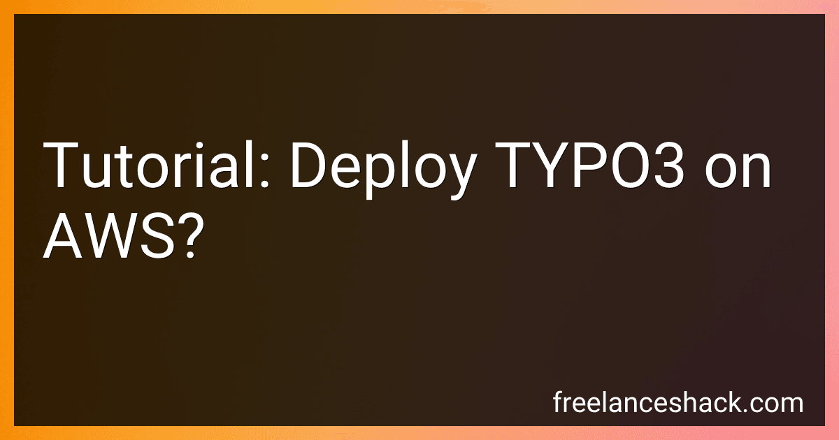 Tutorial: Deploy TYPO3 on AWS? preview