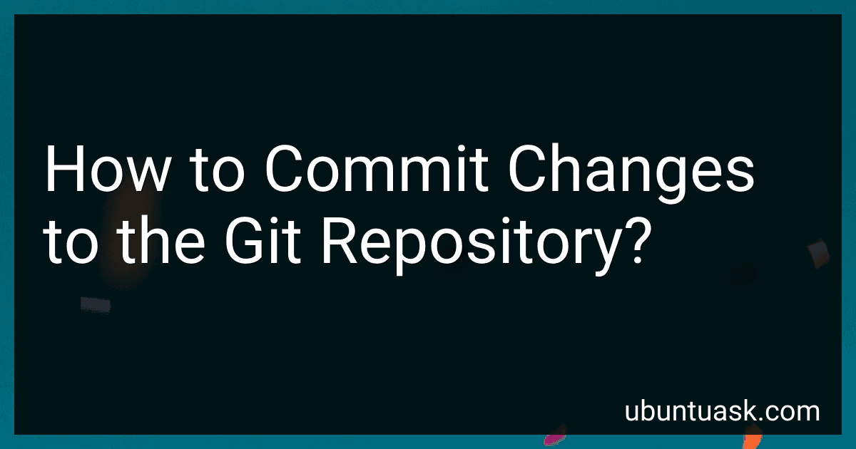 How to Commit Changes to the Git Repository? image