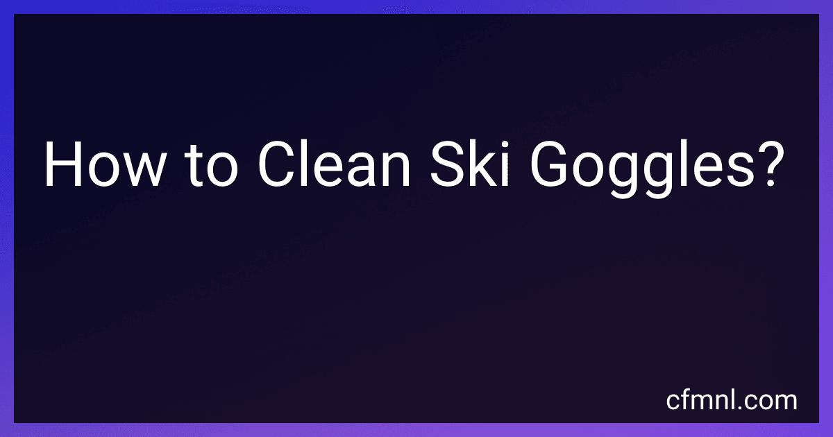 How to Clean Ski Goggles? preview