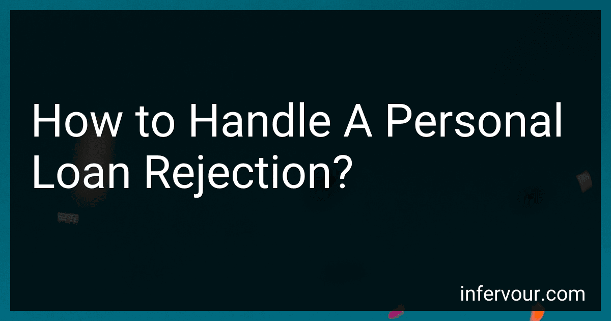 How to Handle A Personal Loan Rejection? image