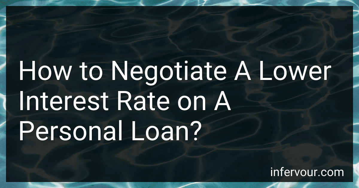 How to Negotiate A Lower Interest Rate on A Personal Loan? image
