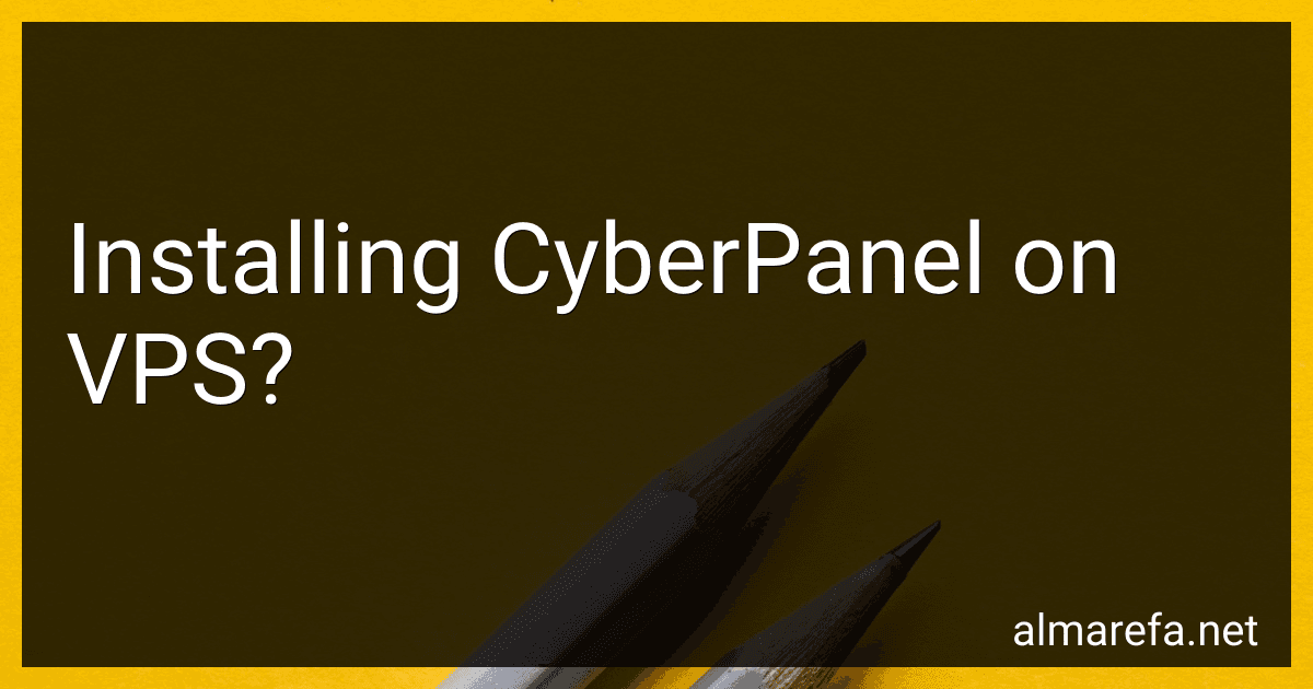 Installing CyberPanel on VPS? image