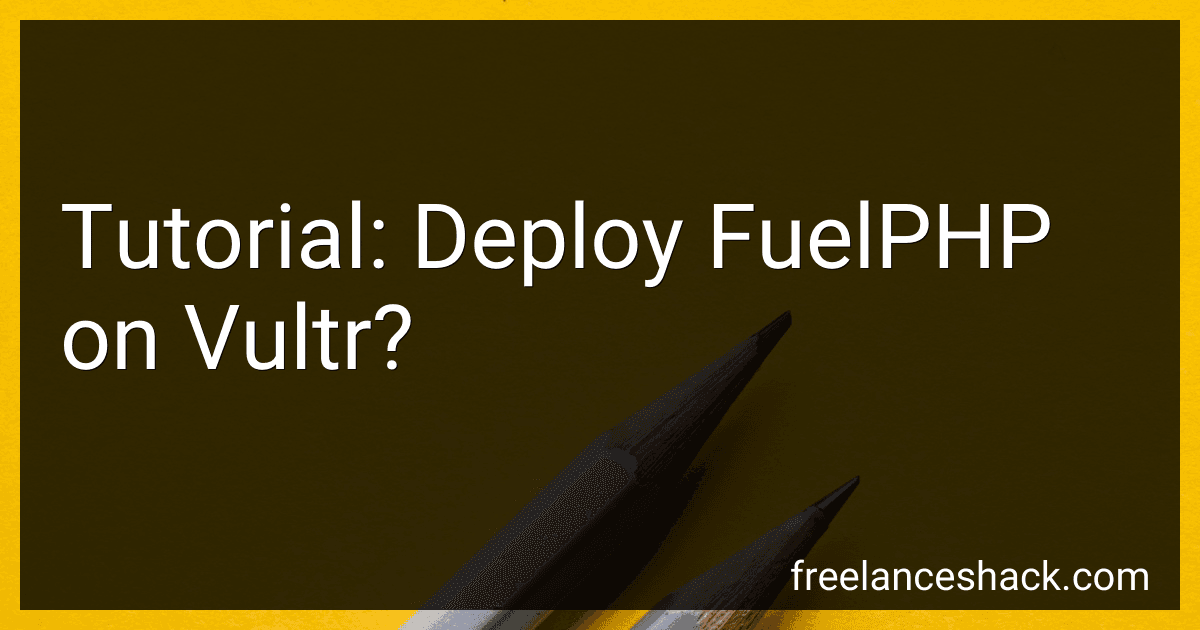 Tutorial: Deploy FuelPHP on Vultr? image