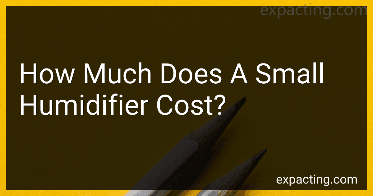 How Much Does A Small Humidifier Cost? preview