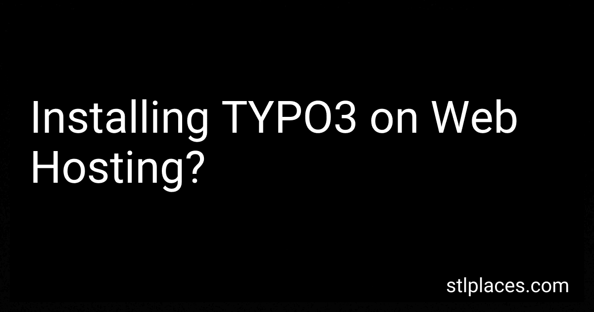Installing TYPO3 on Web Hosting? image