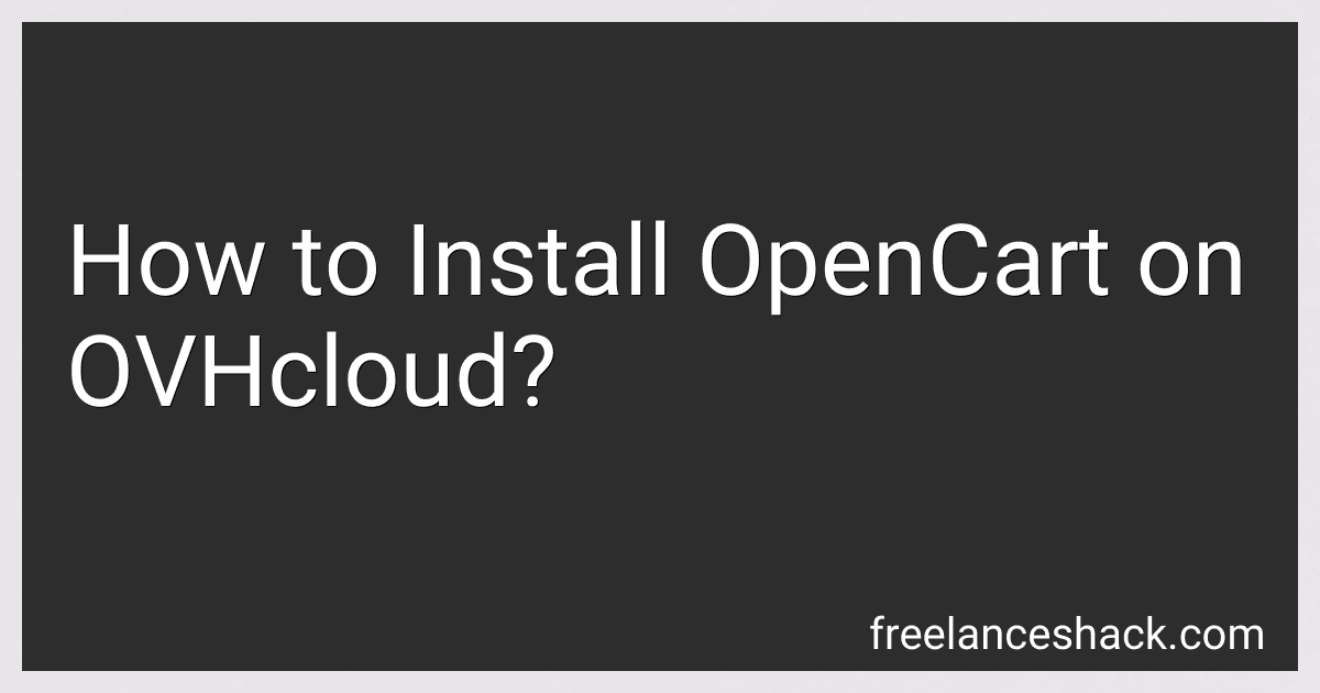 How to Install OpenCart on OVHcloud? image