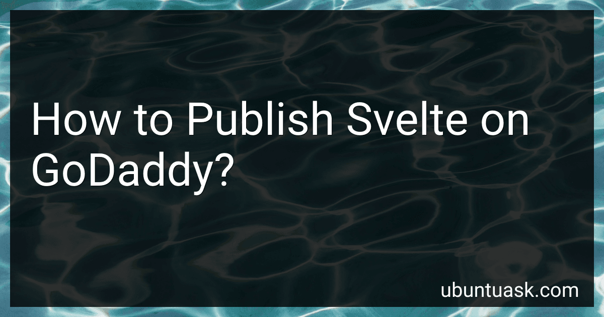 How to Publish Svelte on GoDaddy? image