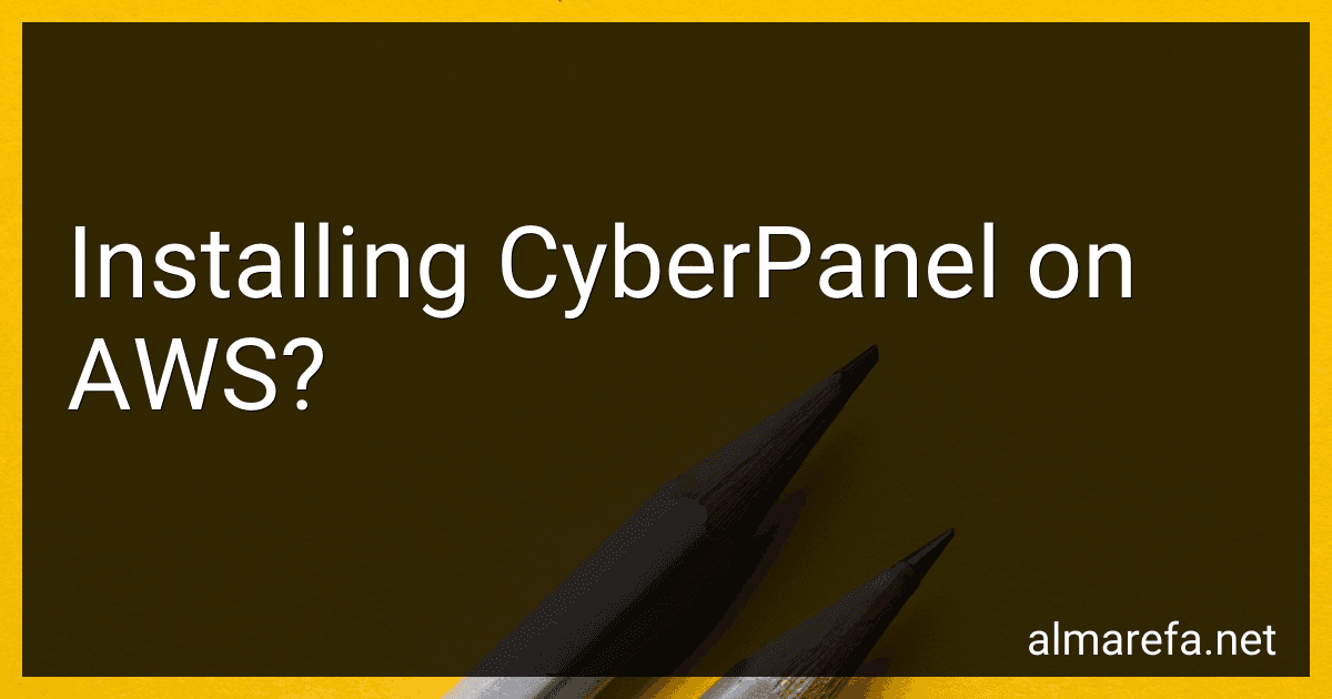 Installing CyberPanel on AWS? image